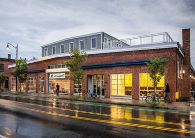 Outside new Greentown Labs Building