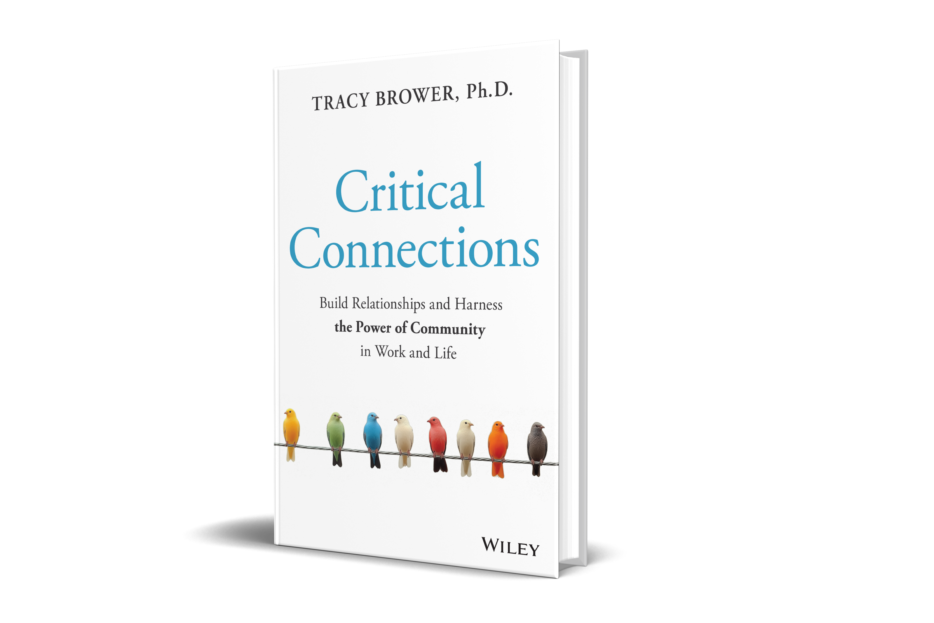 Woman holding against a yellow background holding an umbrella as if she's flying