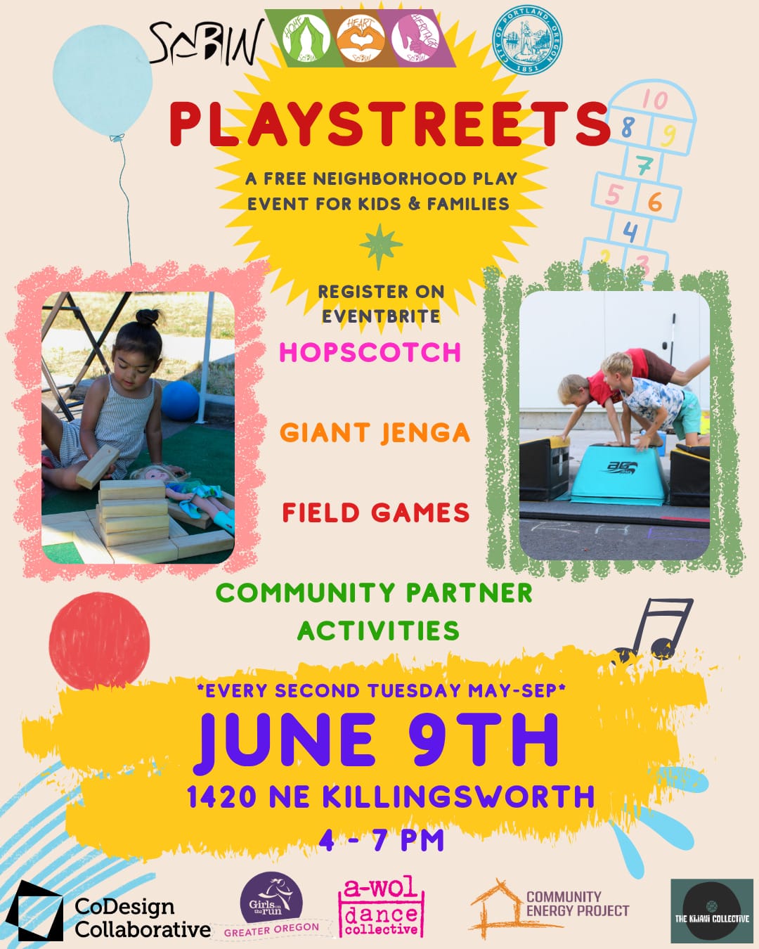 Play Streets 2026 JUNE Instagram Post